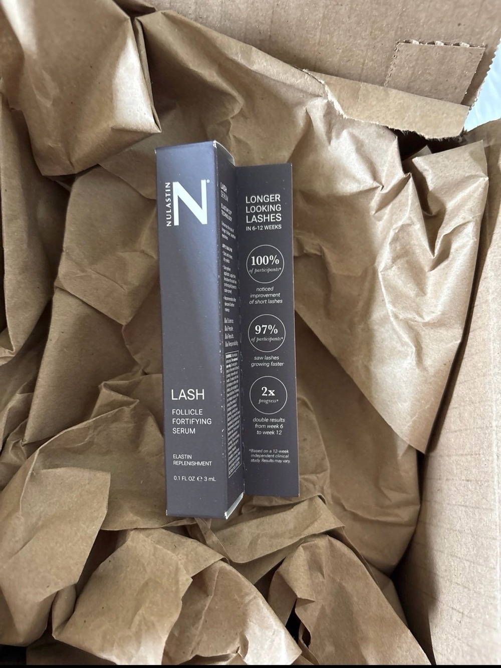 New NULASTIN LASH Follicle Fortifying Serum